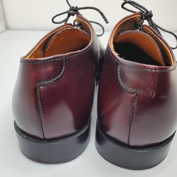 COLE HAAN USA burgundy  leather drees shoes sz9D - Picture 4 of 8
